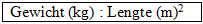 Body Mass index